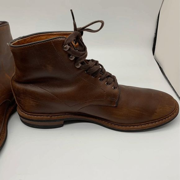 Allen Edmonds Higgins Mill Boots 11.5 E 7562 Brown (READ) main image 5